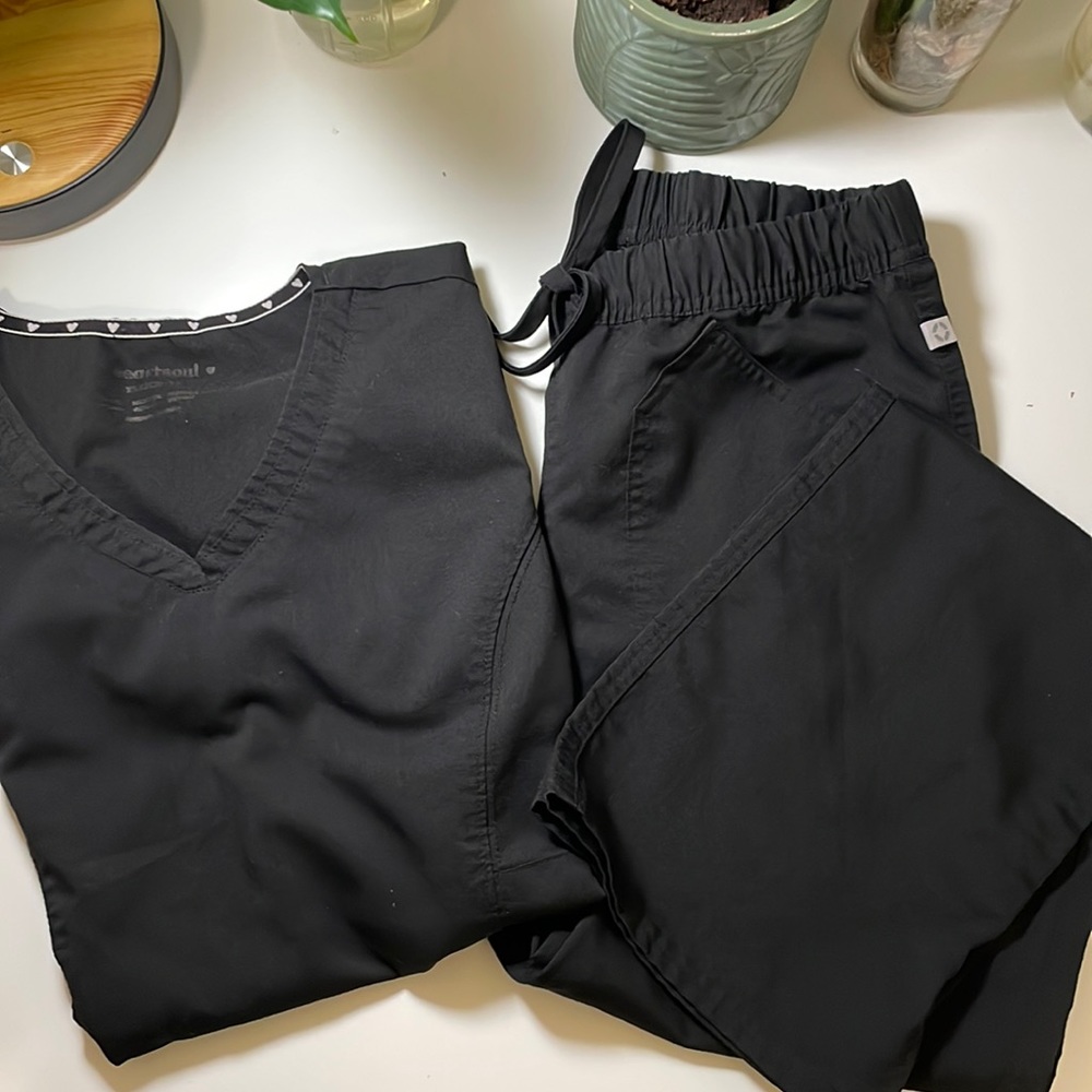 Heart soul scrub set